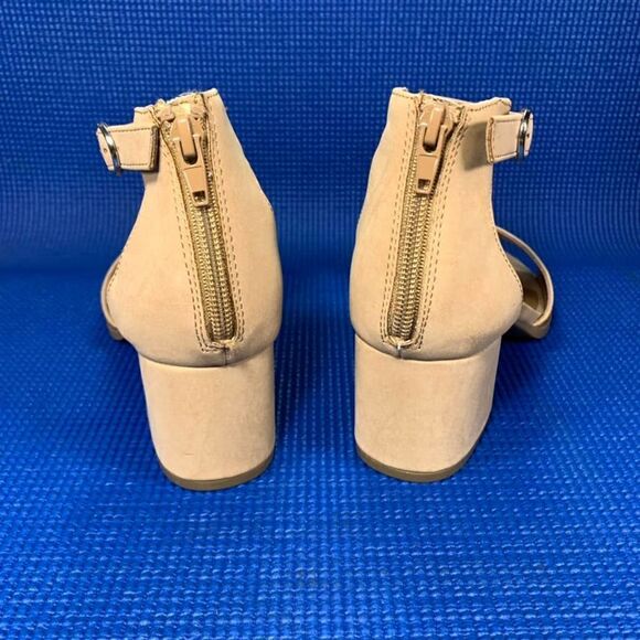 STYLE & CO KATERINAA Women`s Size 7M Brown Beige Open Toe Heels 10011738300 - Picture 4 of 8